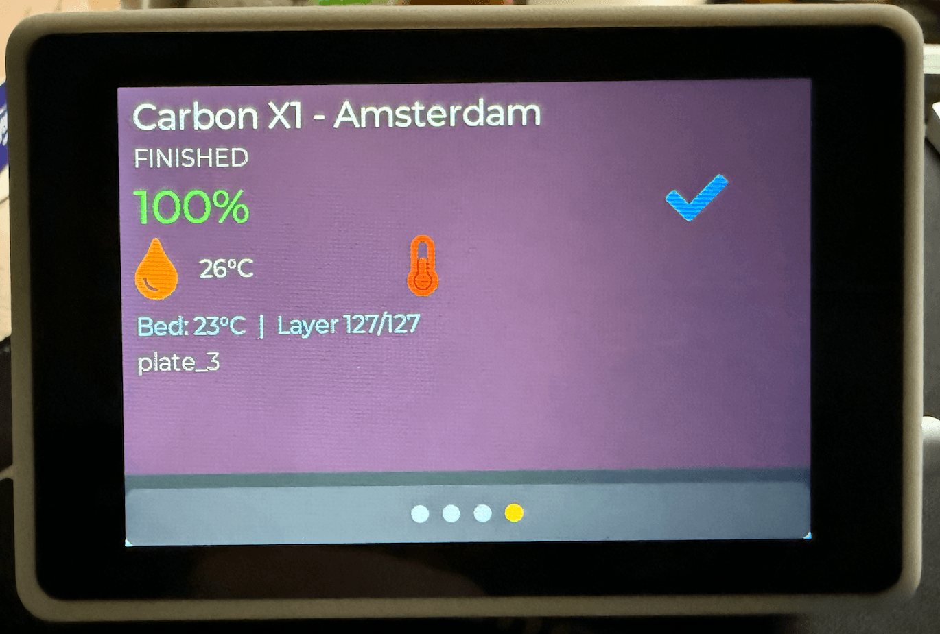 Cover Image for ESP32-TUX Bambu Lab Monitor: A Touchscreen Dashboard for Your 3D Printer Farm